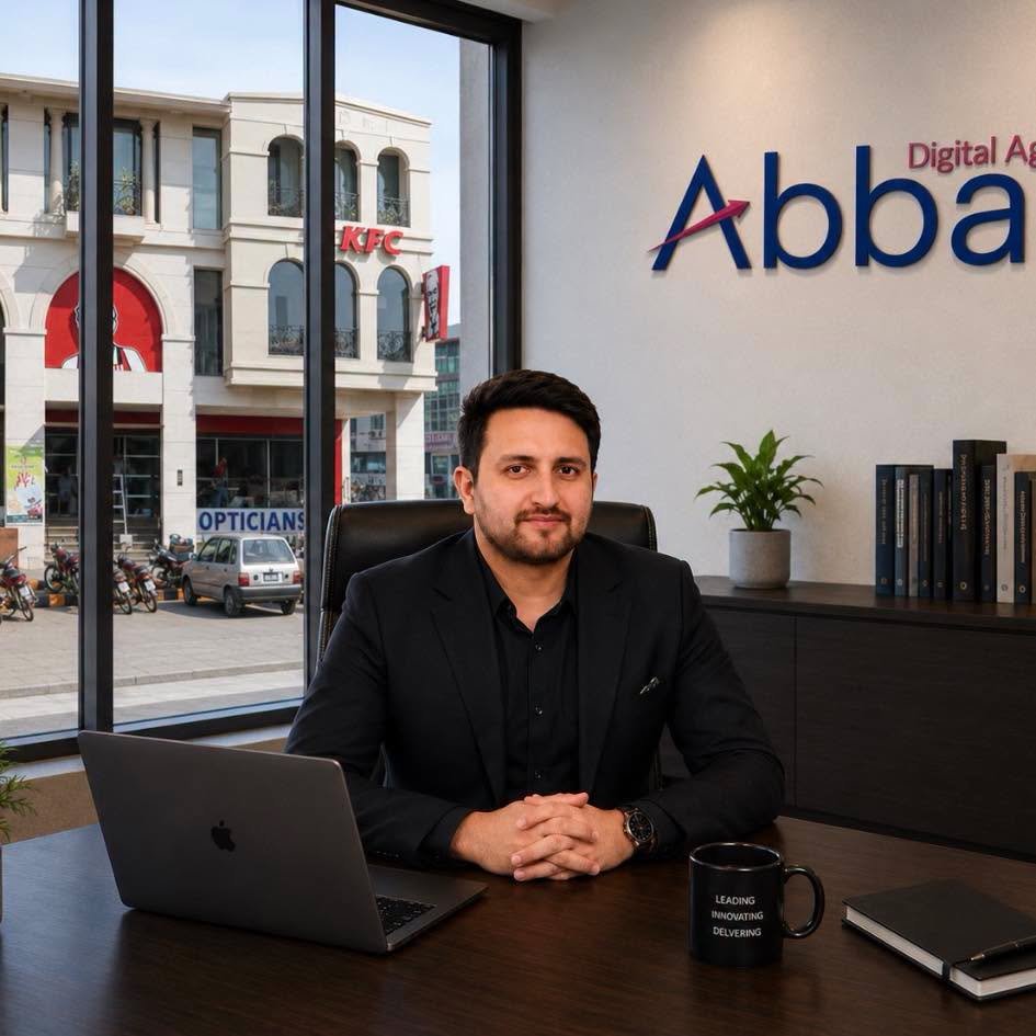 Qais Abbas, founder of Abbas Digital Agency and the developer of CV Maker Free